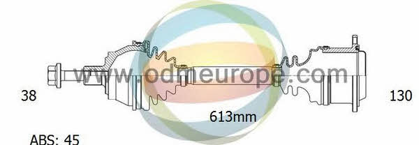 Odm-multiparts 18-211641 Drive shaft 18211641: Buy near me in Poland at 2407.PL - Good price!