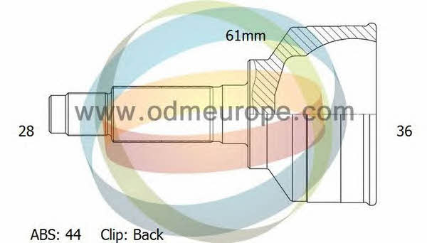Odm-multiparts 12-050430 CV joint 12050430: Buy near me in Poland at 2407.PL - Good price!