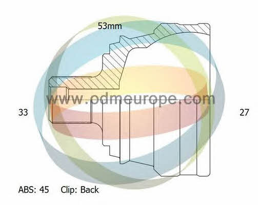 Odm-multiparts 12-211694 Шарнір рівних кутових швидкостей (ШРКШ) 12211694: Приваблива ціна - Купити у Польщі на 2407.PL!