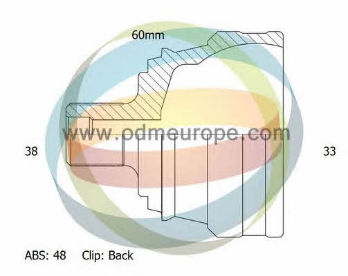 Odm-multiparts 12-211721 Przegub homokinetyczny 12211721: Dobra cena w Polsce na 2407.PL - Kup Teraz!