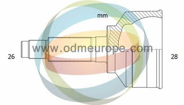 Odm-multiparts 12-211730 Przegub homokinetyczny 12211730: Dobra cena w Polsce na 2407.PL - Kup Teraz!