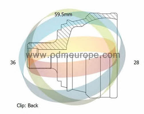 Odm-multiparts 12-211984 CV joint 12211984: Buy near me in Poland at 2407.PL - Good price!