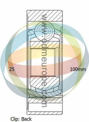 Odm-multiparts 12-231634 Przegub homokinetyczny 12231634: Dobra cena w Polsce na 2407.PL - Kup Teraz!