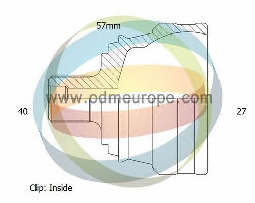 Odm-multiparts 12-271607 CV joint 12271607: Buy near me in Poland at 2407.PL - Good price!