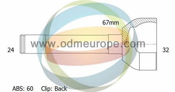 Odm-multiparts 12-271699 CV joint 12271699: Buy near me in Poland at 2407.PL - Good price!