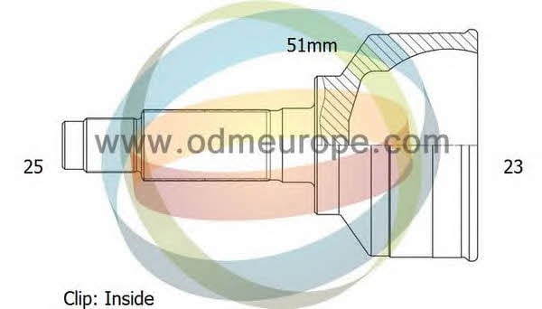 Odm-multiparts 12-351907 CV joint 12351907: Buy near me at 2407.PL in Poland at an Affordable price!