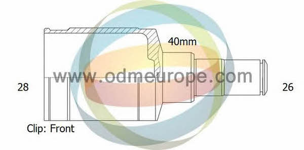 Odm-multiparts 14-016053 CV joint 14016053: Buy near me in Poland at 2407.PL - Good price!
