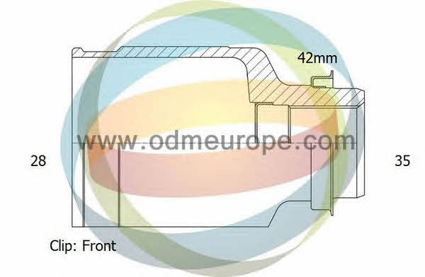 Odm-multiparts 14-016054 CV joint 14016054: Buy near me in Poland at 2407.PL - Good price!