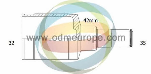 Odm-multiparts 14-056454 Шарнір рівних кутових швидкостей (ШРКШ) 14056454: Приваблива ціна - Купити у Польщі на 2407.PL!