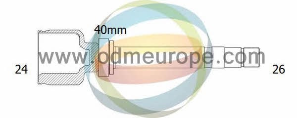 Odm-multiparts 14-156101 CV joint 14156101: Buy near me in Poland at 2407.PL - Good price!