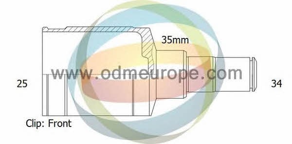 Odm-multiparts 14-236033 Шарнир равных угловых скоростей (ШРУС) 14236033: Отличная цена - Купить в Польше на 2407.PL!