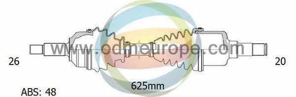 Odm-multiparts 18-091111 Wał napędowy 18091111: Dobra cena w Polsce na 2407.PL - Kup Teraz!