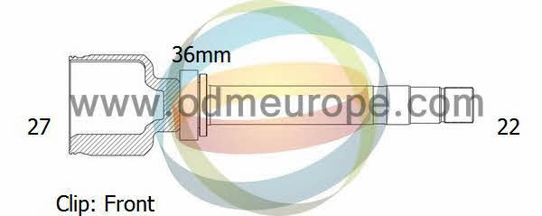 Odm-multiparts 14-146070 CV joint 14146070: Buy near me at 2407.PL in Poland at an Affordable price!
