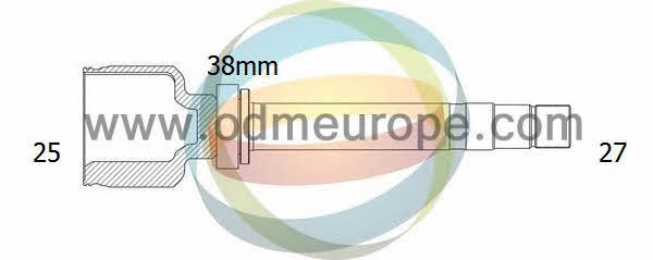 Odm-multiparts 14-146066 Przegub homokinetyczny 14146066: Dobra cena w Polsce na 2407.PL - Kup Teraz!