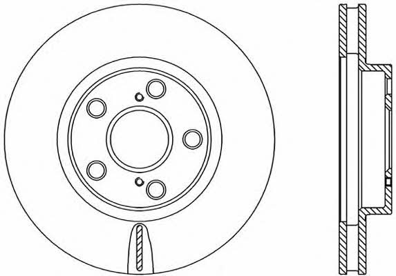 Open parts BDR1874.20 Wentylowana przednia tarcza hamulcowa BDR187420: Dobra cena w Polsce na 2407.PL - Kup Teraz!