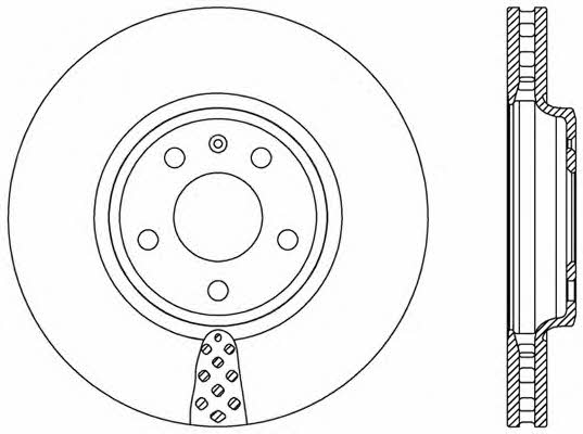 Open parts BDR2412.20 Wentylowana przednia tarcza hamulcowa BDR241220: Dobra cena w Polsce na 2407.PL - Kup Teraz!