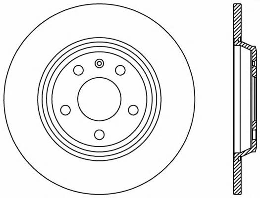 Open parts BDR2413.10 Bremsscheibe hinten, unbelüftet BDR241310: Kaufen Sie zu einem guten Preis in Polen bei 2407.PL!