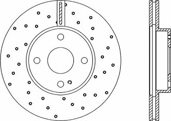 Open parts BDRS1780.25 Wentylowana przednia tarcza hamulcowa BDRS178025: Dobra cena w Polsce na 2407.PL - Kup Teraz!