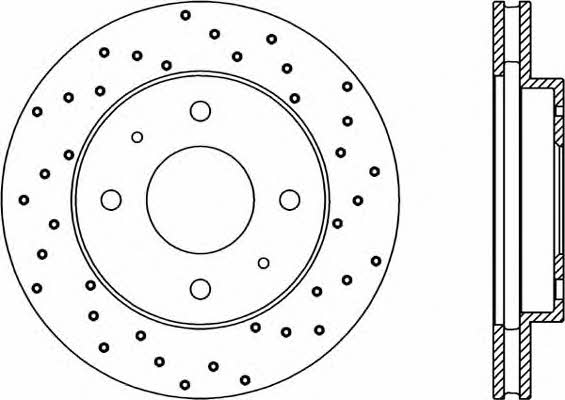 Open parts BDRS1870.25 Wentylowana przednia tarcza hamulcowa BDRS187025: Dobra cena w Polsce na 2407.PL - Kup Teraz!