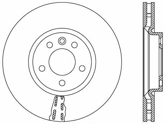 Open parts BDA2572.20 Wentylowana przednia tarcza hamulcowa BDA257220: Dobra cena w Polsce na 2407.PL - Kup Teraz!