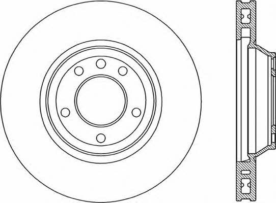 Open parts BDR2299.20 Wentylowana przednia tarcza hamulcowa BDR229920: Dobra cena w Polsce na 2407.PL - Kup Teraz!