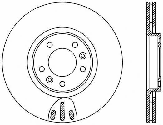 Open parts BDR2380.20 Rear ventilated brake disc BDR238020: Buy near me in Poland at 2407.PL - Good price!