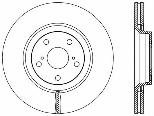 Open parts BDR2525.20 Front brake disc ventilated BDR252520: Buy near me in Poland at 2407.PL - Good price!