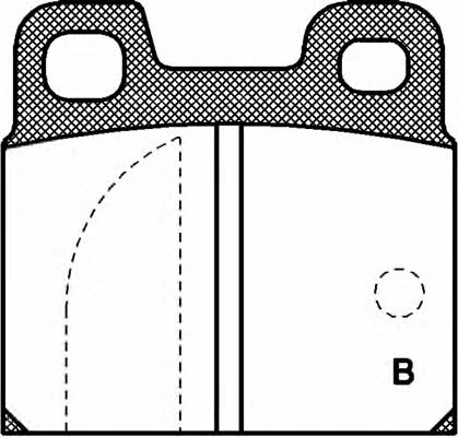 Open parts BPA0005.11 Тормозные колодки дисковые, комплект BPA000511: Отличная цена - Купить в Польше на 2407.PL!