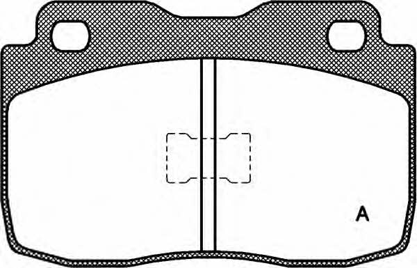 Open parts BPA0114.00 Гальмівні колодки, комплект BPA011400: Приваблива ціна - Купити у Польщі на 2407.PL!