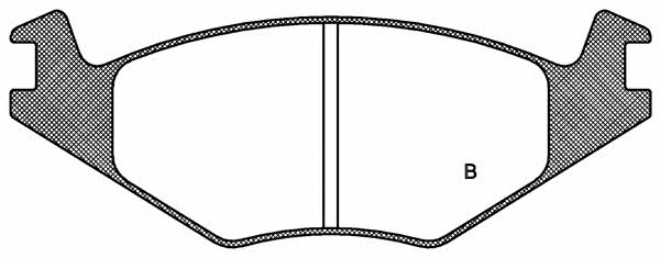 Open parts BPA0171.00 Тормозные колодки дисковые, комплект BPA017100: Отличная цена - Купить в Польше на 2407.PL!