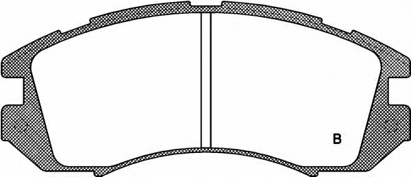 Open parts BPA0191.12 Тормозные колодки дисковые, комплект BPA019112: Отличная цена - Купить в Польше на 2407.PL!