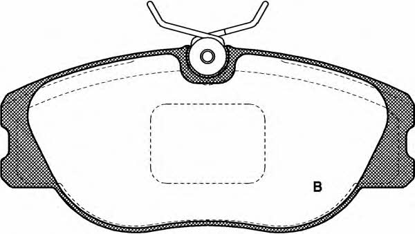 Open parts BPA0305.31 Brake Pad Set, disc brake BPA030531: Buy near me in Poland at 2407.PL - Good price!