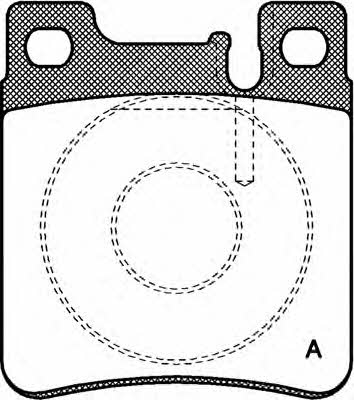 Open parts BPA0407.00 Scheibenbremsbeläge, Set BPA040700: Kaufen Sie zu einem guten Preis in Polen bei 2407.PL!