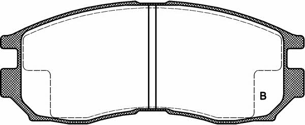 Open parts BPA0460.02 Klocki hamulcowe, zestaw BPA046002: Dobra cena w Polsce na 2407.PL - Kup Teraz!