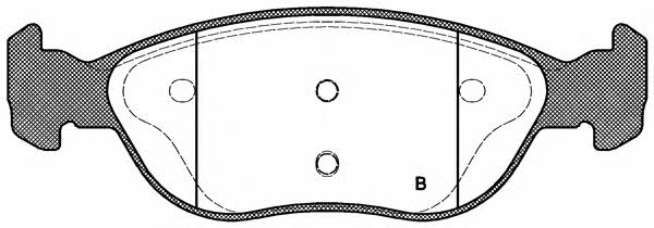 Open parts BPA0587.00 Klocki hamulcowe, zestaw BPA058700: Dobra cena w Polsce na 2407.PL - Kup Teraz!