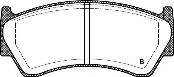 Open parts BPA0592.42 Klocki hamulcowe, zestaw BPA059242: Dobra cena w Polsce na 2407.PL - Kup Teraz!