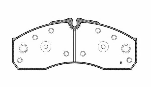 Open parts BPA0651.42 Brake Pad Set, disc brake BPA065142: Buy near me in Poland at 2407.PL - Good price!