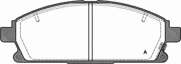 Open parts BPA0674.12 Scheibenbremsbeläge, Set BPA067412: Kaufen Sie zu einem guten Preis in Polen bei 2407.PL!