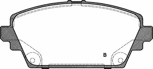 Open parts BPA0694.02 Тормозные колодки дисковые, комплект BPA069402: Отличная цена - Купить в Польше на 2407.PL!