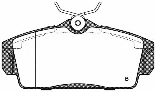 Open parts BPA0704.00 Тормозные колодки дисковые, комплект BPA070400: Отличная цена - Купить в Польше на 2407.PL!