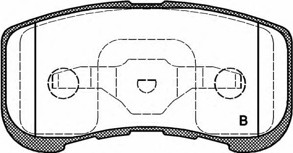 Open parts BPA0720.02 Brake Pad Set, disc brake BPA072002: Buy near me in Poland at 2407.PL - Good price!