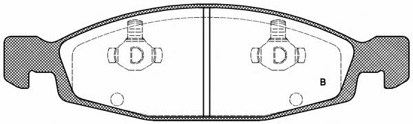 Open parts BPA0736.02 Klocki hamulcowe, zestaw BPA073602: Dobra cena w Polsce na 2407.PL - Kup Teraz!