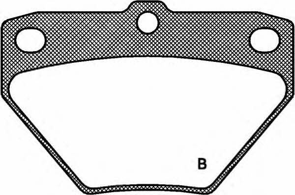 Open parts BPA0741.02 Brake Pad Set, disc brake BPA074102: Buy near me in Poland at 2407.PL - Good price!