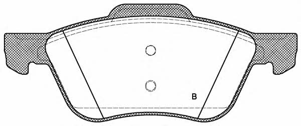 Open parts BPA0844.00 Klocki hamulcowe, zestaw BPA084400: Dobra cena w Polsce na 2407.PL - Kup Teraz!