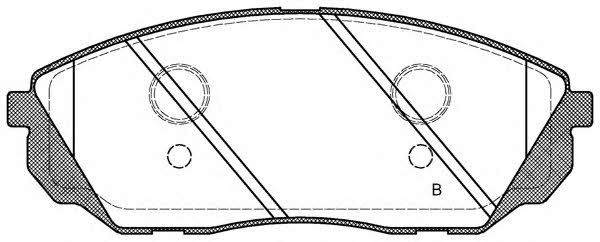 Open parts BPA1041.12 Klocki hamulcowe, zestaw BPA104112: Dobra cena w Polsce na 2407.PL - Kup Teraz!