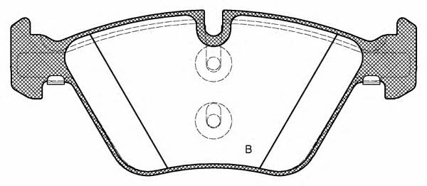 Open parts BPA1052.30 Klocki hamulcowe, zestaw BPA105230: Dobra cena w Polsce na 2407.PL - Kup Teraz!