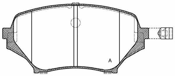 Open parts BPA1189.01 Гальмівні колодки, комплект BPA118901: Приваблива ціна - Купити у Польщі на 2407.PL!