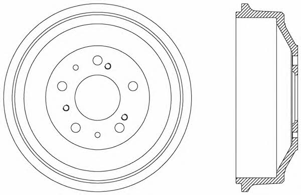 Open parts BAD9003.10 Bremstrommel hinten BAD900310: Kaufen Sie zu einem guten Preis in Polen bei 2407.PL!