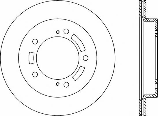 Open parts BDA1821.20 Wentylowana przednia tarcza hamulcowa BDA182120: Dobra cena w Polsce na 2407.PL - Kup Teraz!