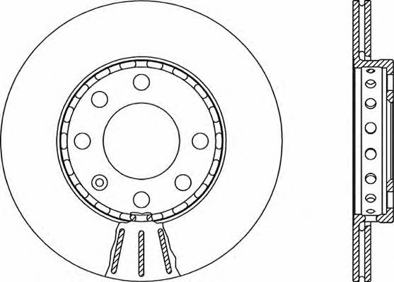 Open parts BDA1904.20 Wentylowana przednia tarcza hamulcowa BDA190420: Dobra cena w Polsce na 2407.PL - Kup Teraz!